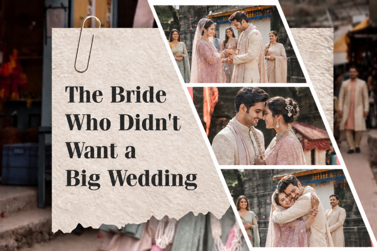 Read more about the article The Bride Who Didn’t Want a Big Wedding